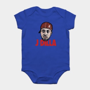 J Dilla / Original Hip Hop Fan Design Baby Bodysuit